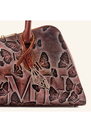 Shoulder Mediano Cocoa Mariposas