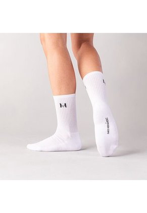 Medias Monocroma Blanco MH Socks Medias Monocroma Blanco MH Socks
