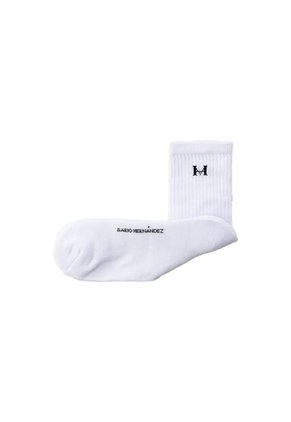 Medias Monocroma Blanco MH Socks Medias Monocroma Blanco MH Socks