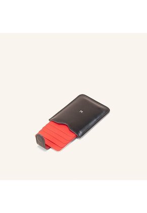 Tarjetero Rápido 5 Tarjetas Negro Rojo Castellano Tarjetero Rápido 5 Tarjetas Negro Rojo Castellano