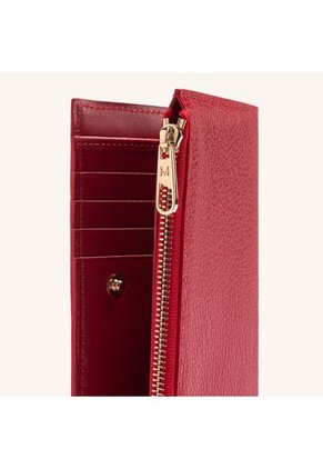 Billetera Denise Coral Rojo Granate Billetera Denise Coral Rojo Granate