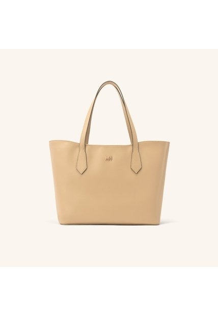 Tote Alas Mediano Taupe Coral