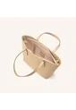 Tote Alas Mediano Taupe Coral de Mario Hernández