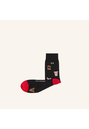 Medias Perros Esencial Negro MH Socks