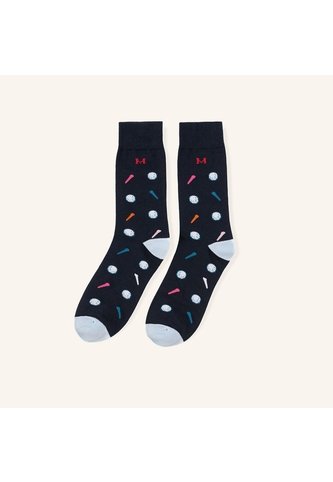 Medias Golf Azul MH Socks Mario Hernández