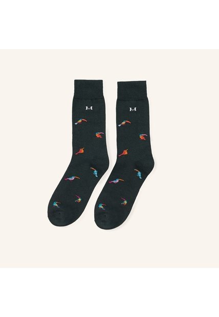Medias Pluma Verde MH Socks