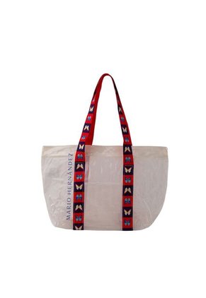 Tote Bahía Mariposas Beige Verano Tote Bahía Mariposas Beige Verano