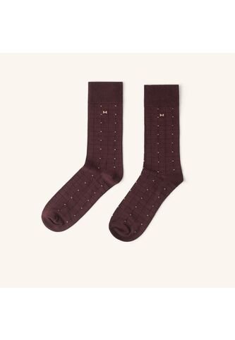 Medias Mosaico Extrafina Vino MH Socks Medias Mosaico Extrafina Vino MH Socks Mario Hernández