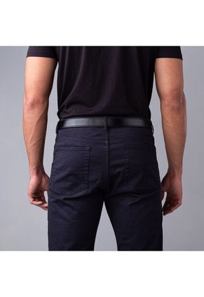 Cinturón Casual Salvador Azul Negro Cinturón Casual Salvador Azul Negro Talla 120