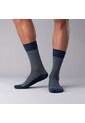 Medias Rayas Azul Petroleo Largas Mh Socks Medias Rayas Azul Petroleo Largas Mh Socks de Mario Hernández