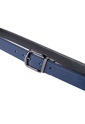 Cinturón Casual Salvador Azul Negro Cinturón Casual Salvador Azul Negro Talla 120