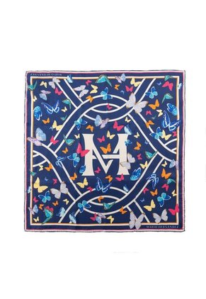 Pañoleta Carre Paraíso Cielo 90 X 90 Foulard Pañoleta Carre Paraíso Cielo 90 X 90 Foulard