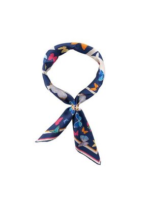 Pañoleta Carre Paraíso Cielo 90 X 90 Foulard Pañoleta Carre Paraíso Cielo 90 X 90 Foulard