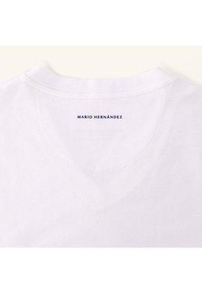 Camiseta Solar Blanco Rey Tierra Arriba Camiseta Solar Blanco Rey Tierra Arriba Talla M