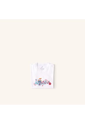 Camiseta Vuelo Blanco Tierra Arriba Camiseta Vuelo Blanco Tierra Arriba Talla L