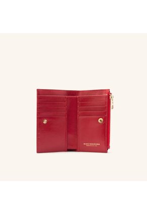 Billetera Denise Coral Rojo Granate Billetera Denise Coral Rojo Granate