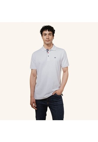 Camiseta Polo Emblema Blanco Tierra Arriba Camiseta Polo Emblema Blanco Tierra Arriba Talla XL Mario Hernández