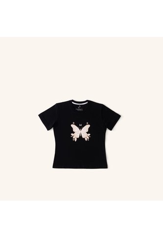 Camiseta Alas Negro Tierra Arriba Camiseta Alas Negro Tierra Arriba Talla XL Mario Hernández