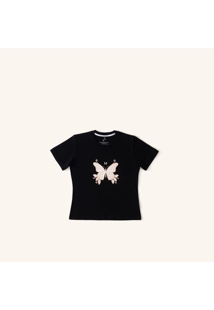 Camiseta Alas Negro Tierra Arriba Camiseta Alas Negro Tierra Arriba Talla XL