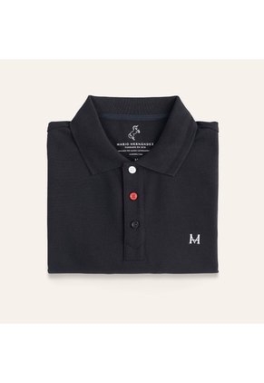 Camiseta Polo Emblema Toro Tierra Arriba Camiseta Polo Emblema Toro Tierra Arriba Talla L