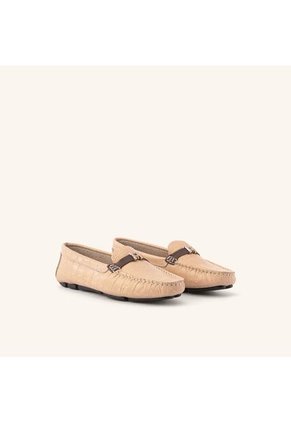 Mocasín Driver Andina Mini Croco Nude MH Mocs Mocasín Driver Andina Mini Croco Nude MH Mocs Talla 38
