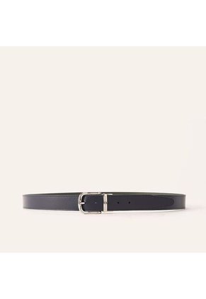 Cinturón Casual Doble Faz Azul Verde Esencial Cinturón Casual Doble Faz Azul Verde Esencial Talla 105