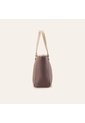 Bolso De Mano Nerea Cafe Oro Lima de Mario Hernández