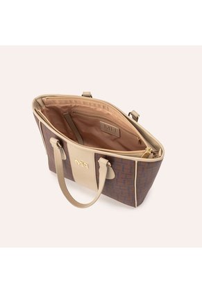 Bolso De Mano Nerea Cafe Oro Lima
