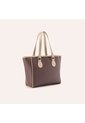 Bolso De Mano Nerea Cafe Oro Lima de Mario Hernández