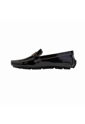 Mocasín Driver Salome Negro Charol MH Mocs Mocasín Driver Salome Negro Charol MH Mocs Talla 38