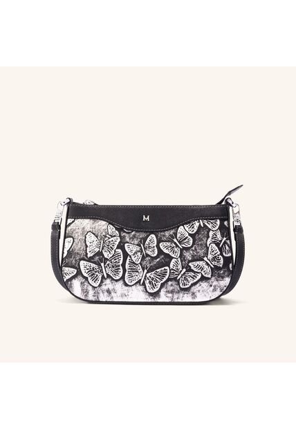Manos Libres Pouch Bluma Lt Platino Mariposas Manos Libres Pouch Bluma Lt Platino Mariposas