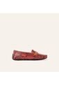 Mocasín Sofia Pitón Rojo MH Mocs Mocasín Sofia Pitón Rojo MH Mocs Talla 37 de Mario Hernández