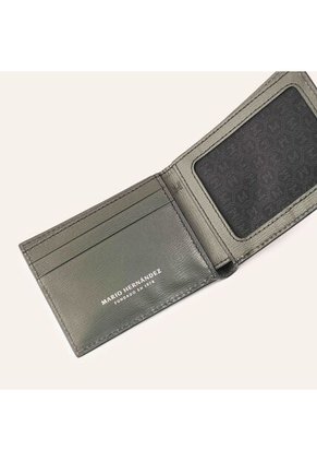 Billetera Slim Horizontal Verde Atlanta Millenium Billetera Slim Horizontal Verde Atlanta Millenium