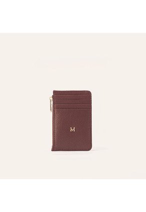 Tarjetero 8 Tarjetas Con Zip Borgoña Sur Tarjetero 8 Tarjetas Con Zip Borgoña Sur