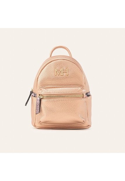 Morral Mini Rosa Metalico Maryrose