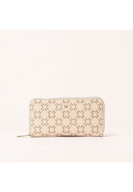 Billetera Carla Sencilla Beige Primario Básico Billetera Carla Sencilla Beige Primario Básico