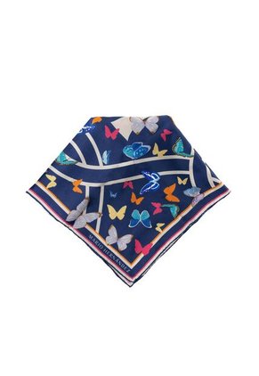 Pañoleta Carre Paraíso Cielo 90 X 90 Foulard Pañoleta Carre Paraíso Cielo 90 X 90 Foulard