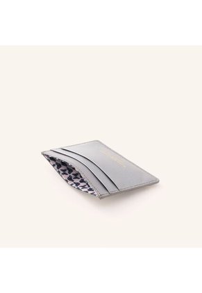 Tarjetero Plano Gris Mariposas Tarjetero Plano Gris Mariposas