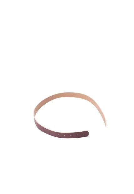 Tira Monograma Doble Faz Capuchino Burgundy Tira Monograma Doble Faz Capuchino Burgundy Talla S