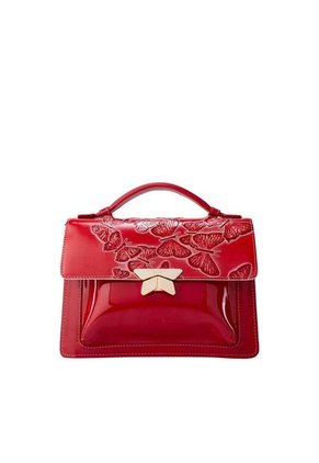 Manos Libres Lucia Con Manija Rojo Cruz Mariposas Manos Libres Lucia Con Manija Rojo Cruz Mariposas