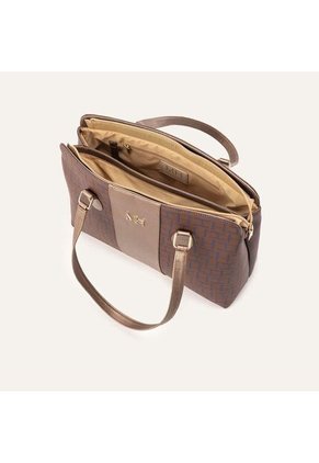 Satchel Margot Café Oro Lima Satchel Margot Café Oro Lima