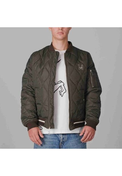 Chaqueta Bomber Mamba Verde Monteazul Chaqueta Bomber Mamba Verde Monteazul Talla S