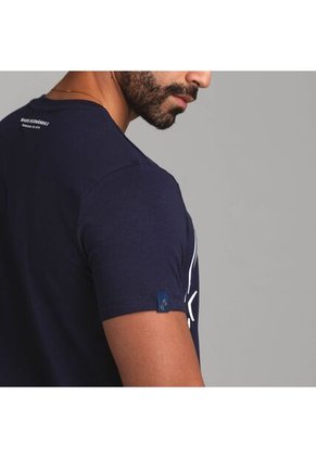 Camiseta Unicornio Azul Oscuro Tierra Arriba Camiseta Unicornio Azul Oscuro Tierra Arriba Talla M