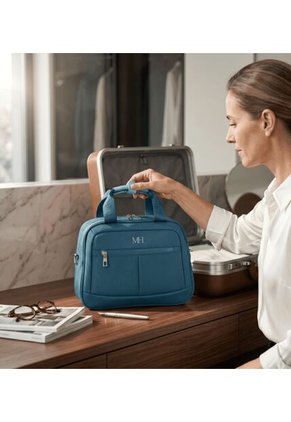 Neceser Con Cremallera Petróleo MH Light Neceser Con Cremallera Petróleo MH Light