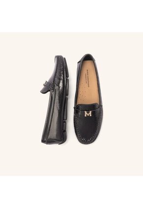 Mocasín Driver Andina Mini Negro Charol MH Mocs Mocasín Driver Andina Mini Negro Charol MH Mocs Talla 38