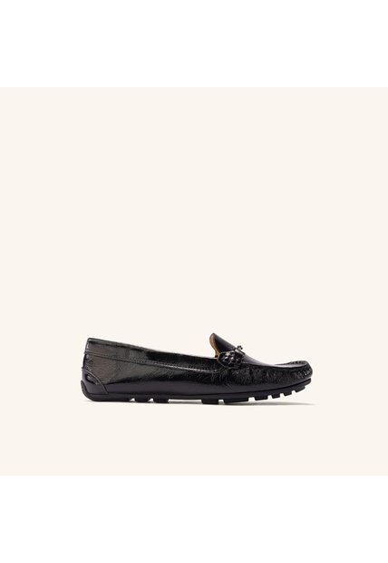Mocasín Anahí Negro Charol MH Mocs