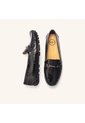 Mocasín Anahí Negro Charol MH Mocs de Mario Hernández