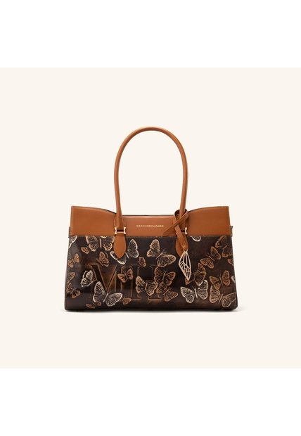 Tote Nala Mediano Capuchino Mariposas