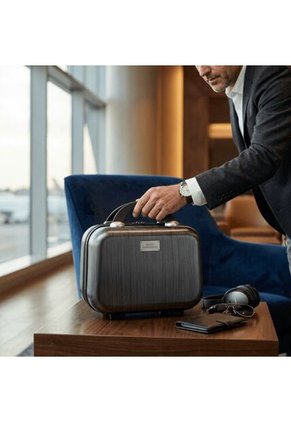 Neceser Armado Negro Metálico Imperial Neceser Armado Negro Metálico Imperial