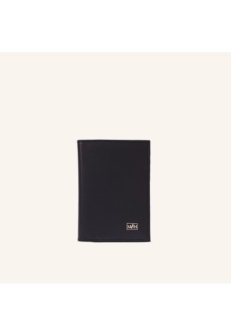Porta Pasaporte Sencillo Negro Etna Esencial Mario Hernández